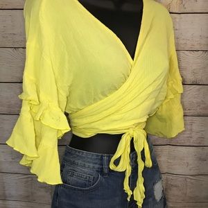 Charlotte Russe | Wrap Blouse